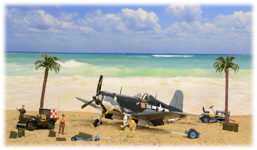 Tamiya Pappy Boyington Corsair F4U-1A, 1:48