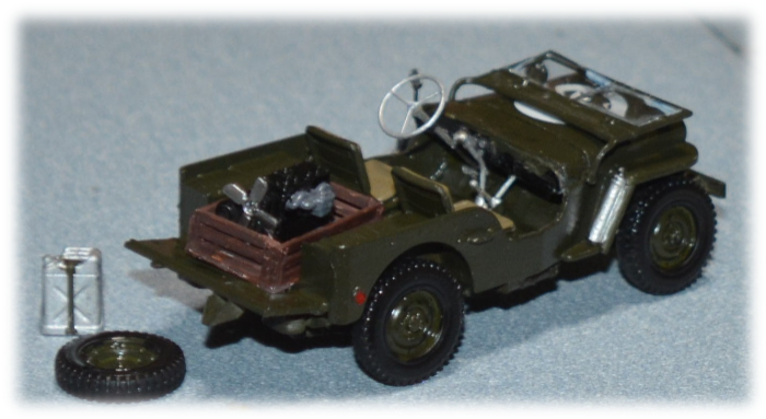 Tamiya 35219 US ¼ ton 4x4 Truck Jeep Willys MB, 1:35