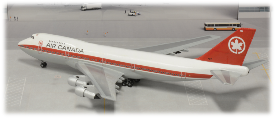 Air Canada Boeing 747-100, 1:144
