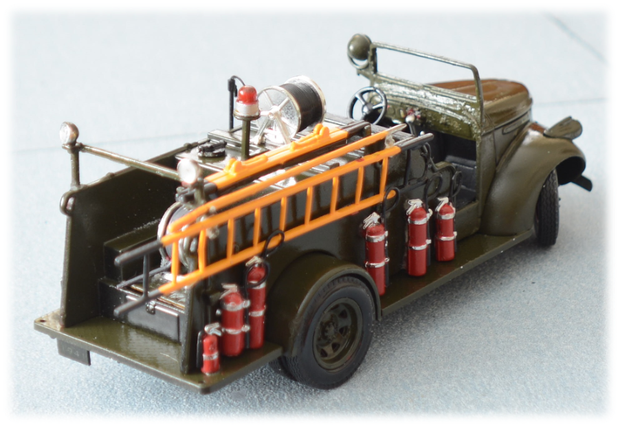 A highly modified GMC 1941 Fire Truck, 1:32