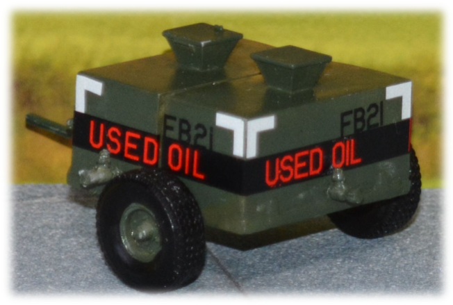 Used oil bowser; 1:35