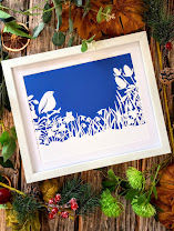 Thumbnail: Framed Seasonal Hedgerow Papercutting Workshop - Choose Your Season