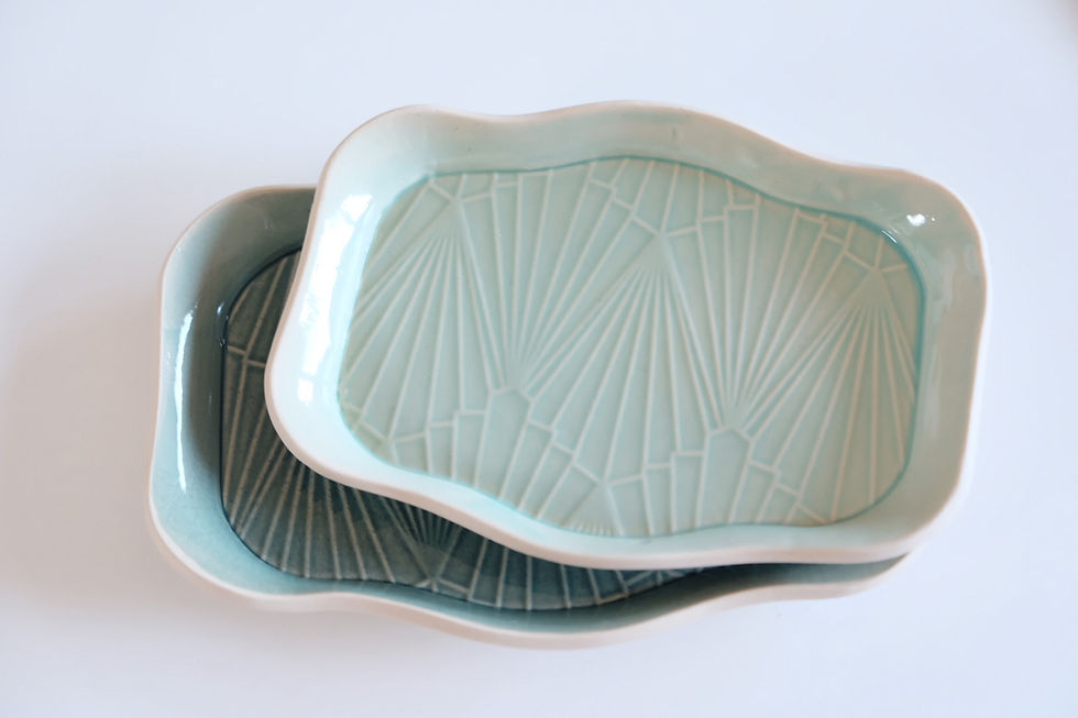 Thumbnail: Ceramic Nesting Plates - Autumn 2026