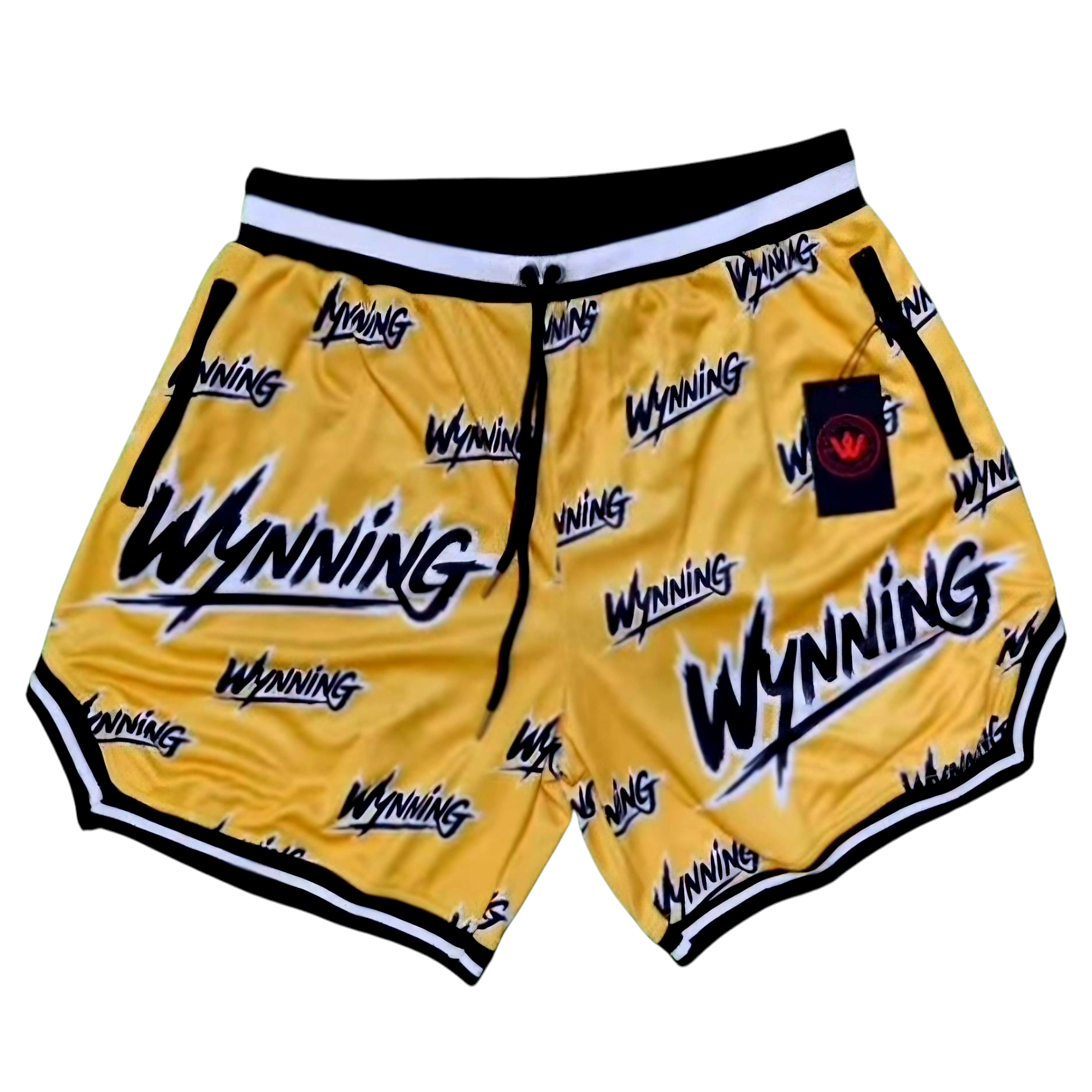 WYNNING BASKETBALL POLYESTER SHORTS 