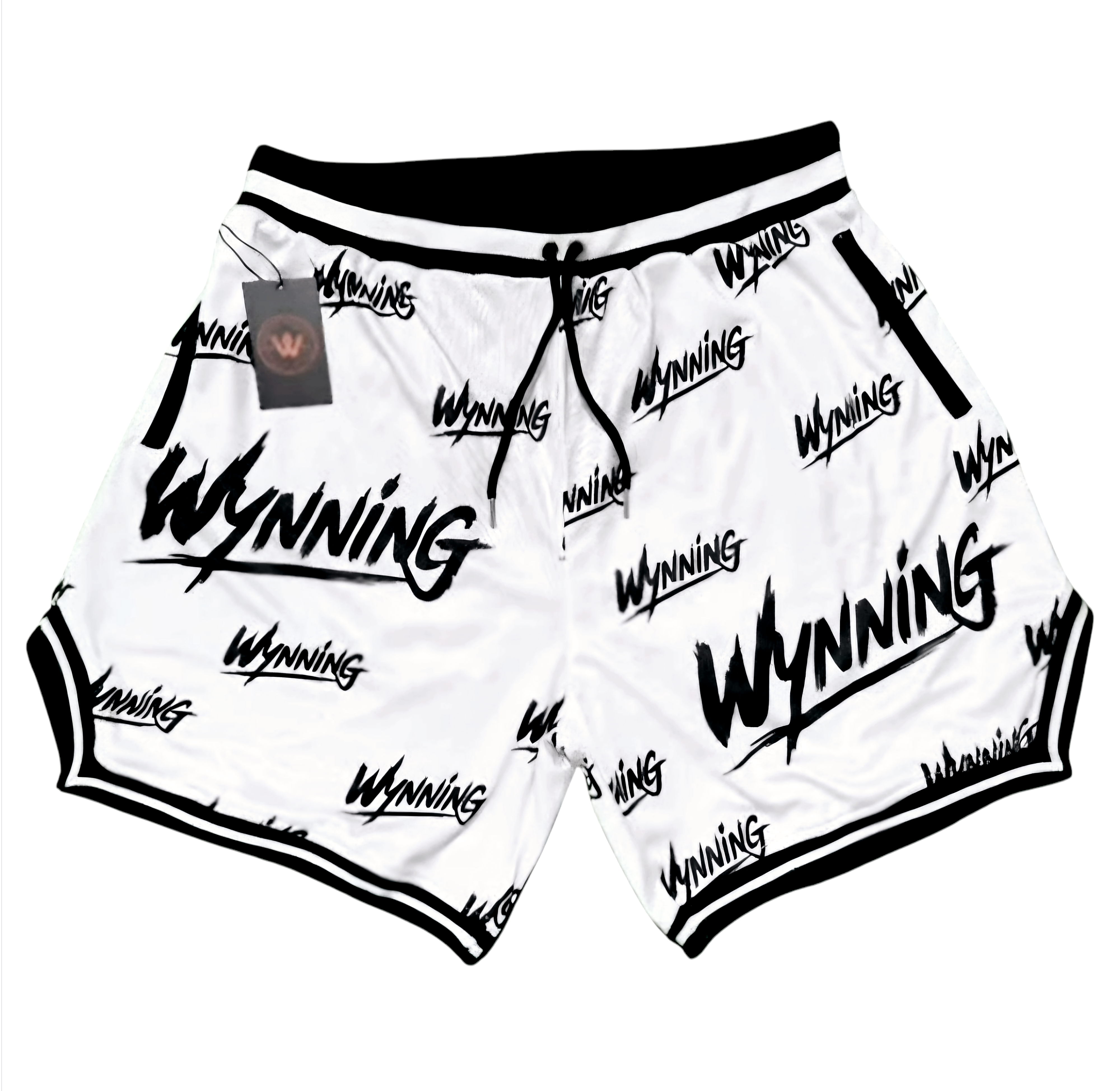 WYNNING BASKETBALL POLYESTER SHORTS