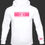Thumbnail: WYNNING SIGNATURE BAR FLEECE HOODIE (WHITE)