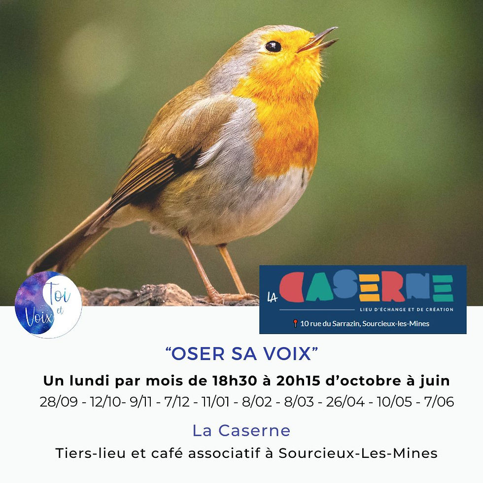 Atelier vocal Oser sa voix !