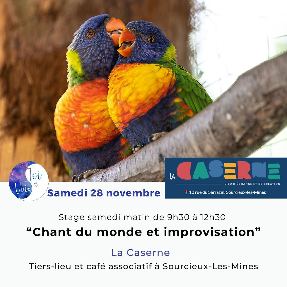 Chants du monde et improvisation