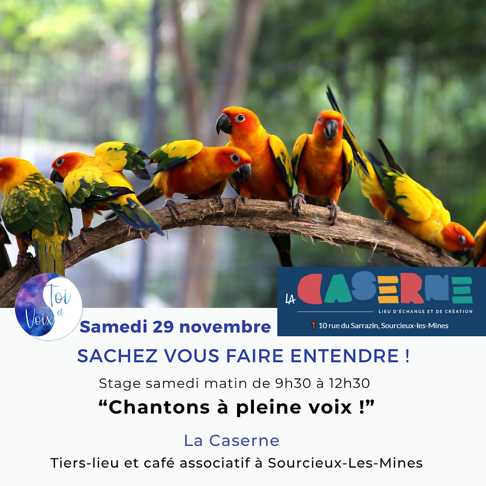 Sachez vous faire entendre !