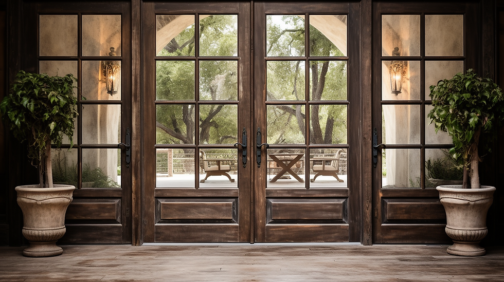 Old school French Doors