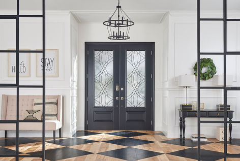 Classic Colonial style front door