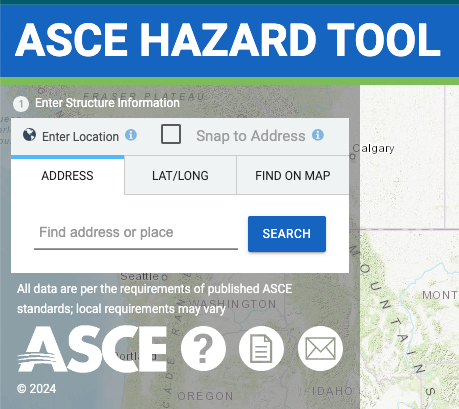 ASCE Address lookup