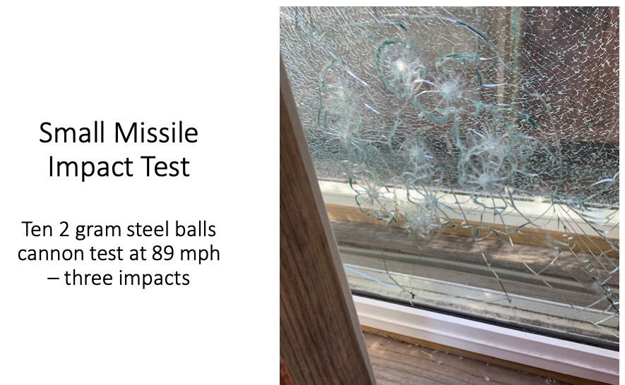small missile impact test