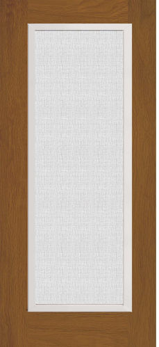 Obscured Glass Door