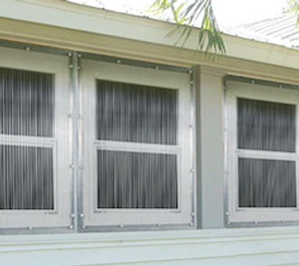 polycarbonate shutters