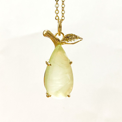 ◇Hei◇ pear cubic necklace [正規品/関税込] Pear-Shaped Blue Lab-Created Sapphire & Diamond Necklace 1/6