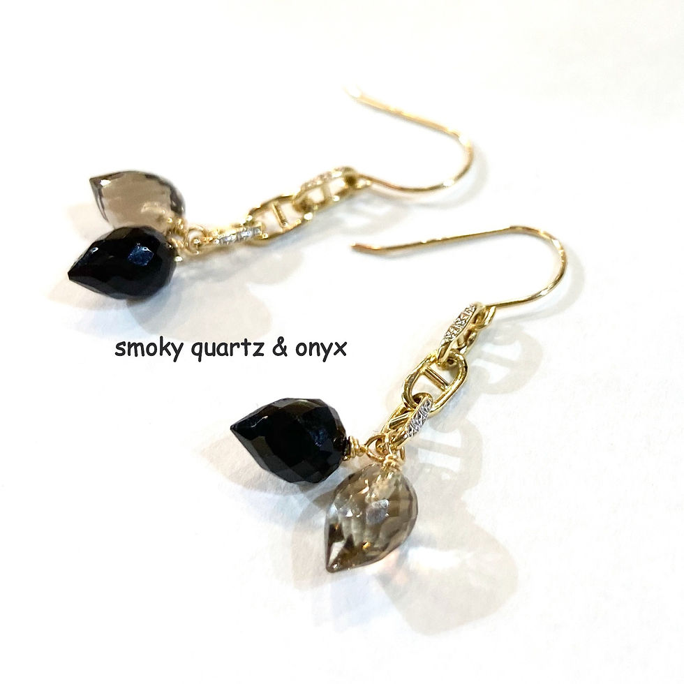 サムネイル： Two colour stone pierce[K18]