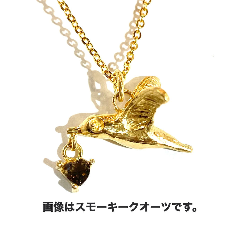 サムネイル： Humming bird pendant necklace[SV925]【受注生産】