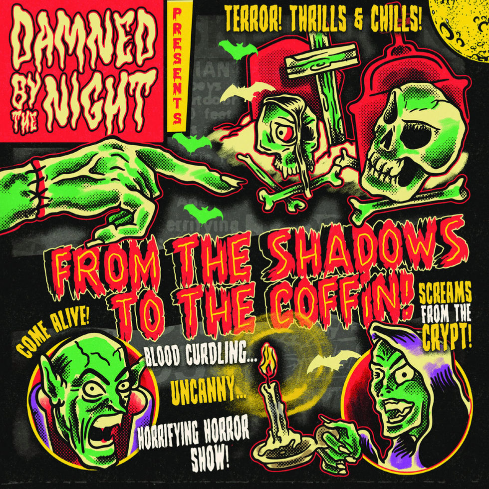 Damned By The Night-"From The Shadows to the Coffin"