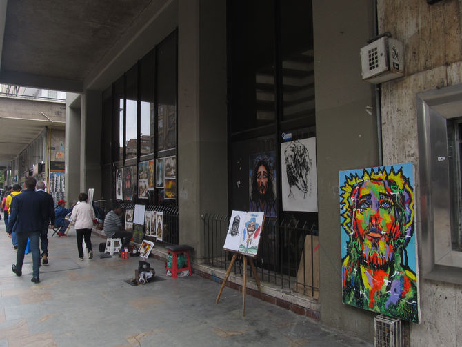 El placer de conocer el lugar