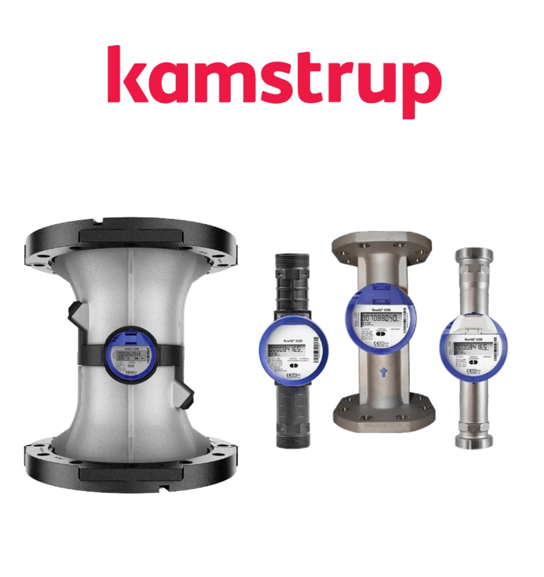 Kamstrup - FlowIQ - Flanged Smart Water Meter Wireless M-Bus
