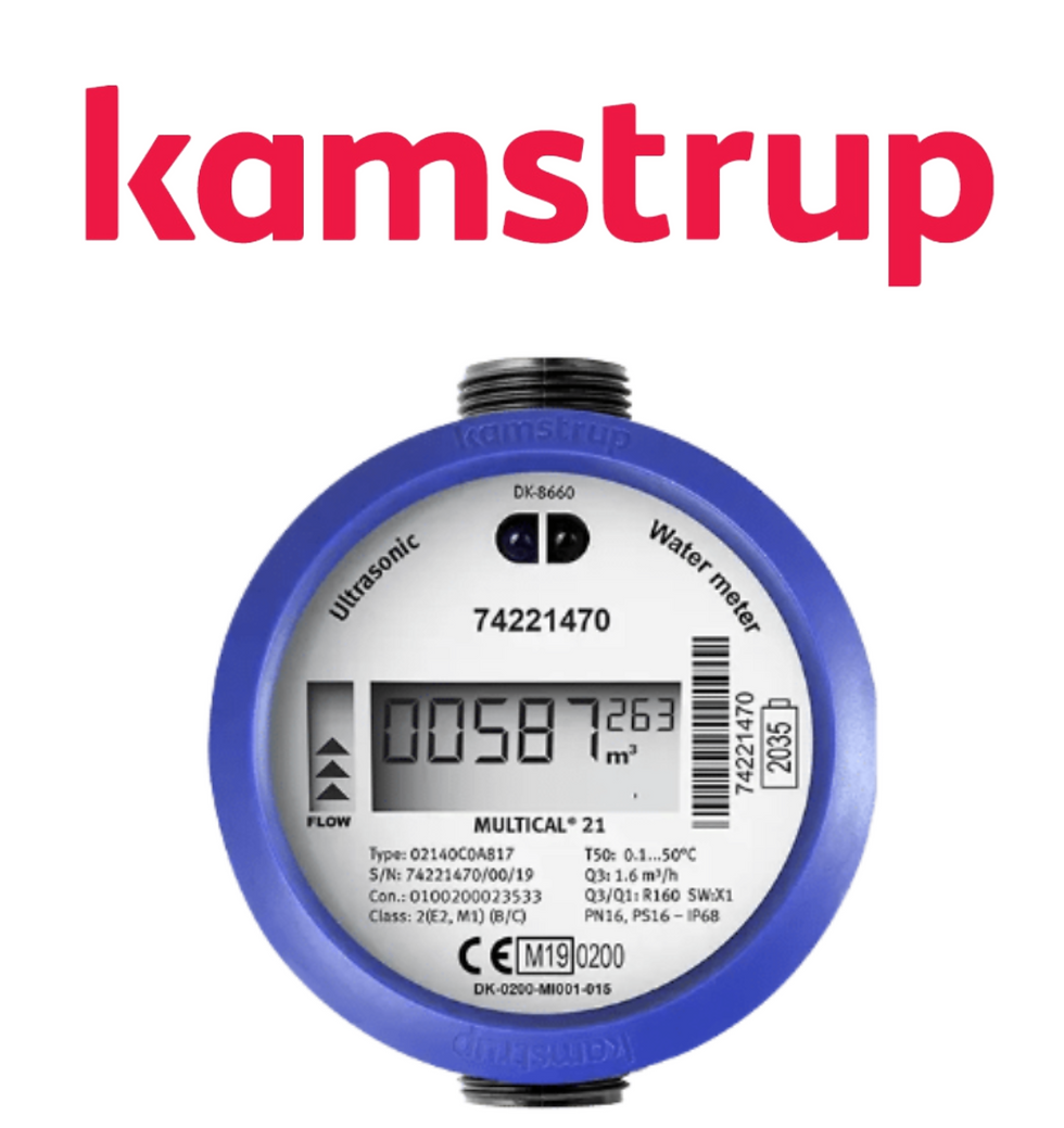 Kamstrup - Multical 15mm Cold Water Meter