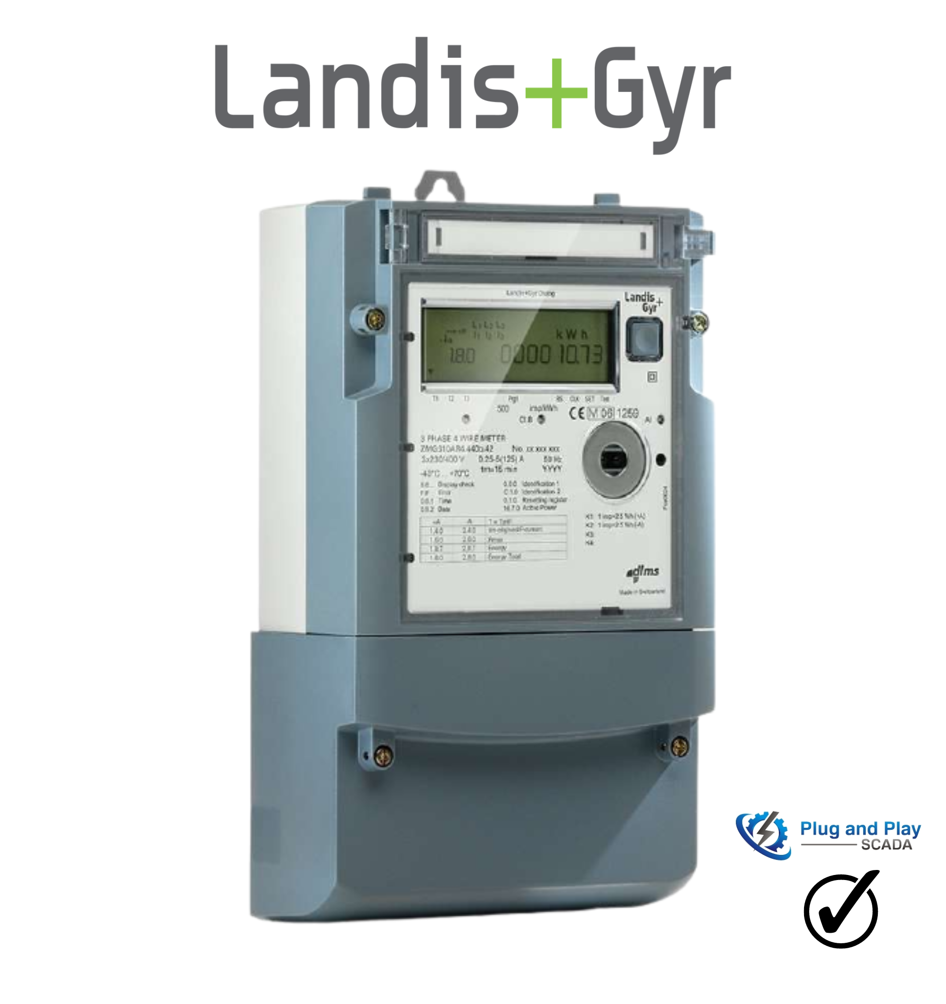 Landis+Gyr - ZMG310 - 120A Direct Connected (E550)