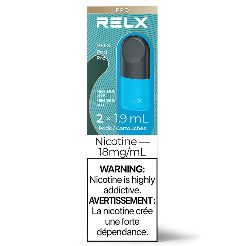 Thumbnail: RELX Pro Pods: Menthol Plus (2pk)