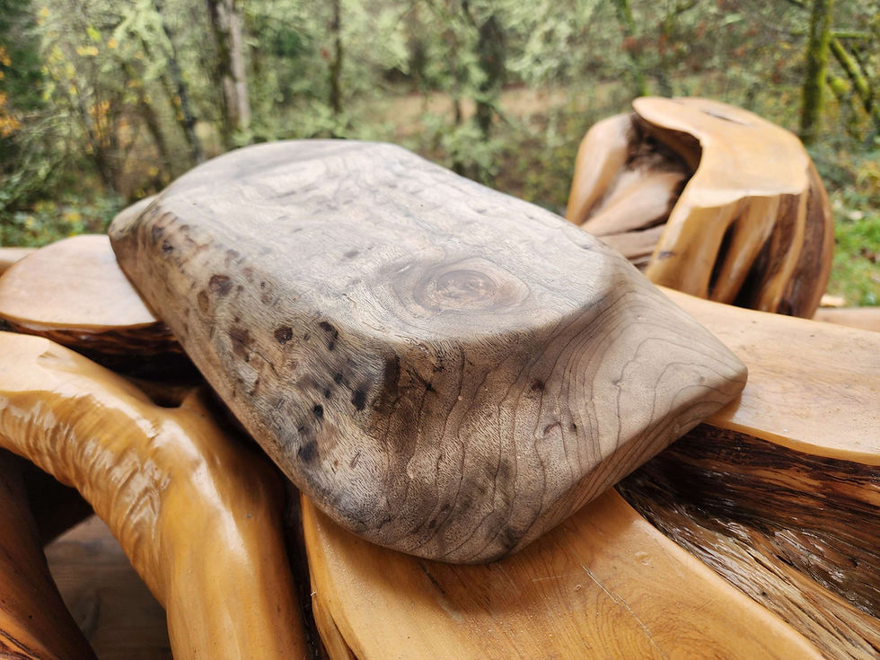 Thumbnail: Handcrafted Myrtlewood dish. Perfect for the holidays!