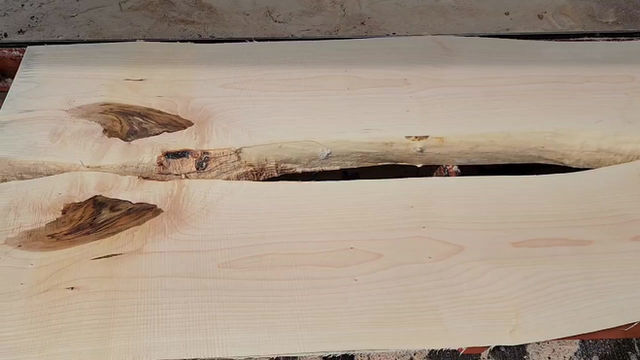 Thumbnail: 8 ft long Big Leaf Maple slabs