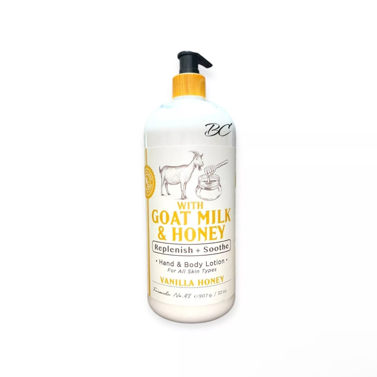 Goat Milk & Honey Lotion With Vanilla