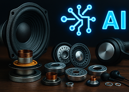 AI and development of new magnetic loudspeakers