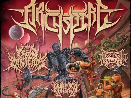 Archspire komt met even heftige voorprogramma's naar Kavka Zappa (Antwerpen)! + video