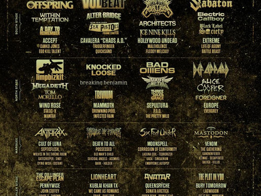 Nieuwe namen, verschuivingen en annulaties voor de "definitieve" line-up Graspop Metal Meeting 2026!