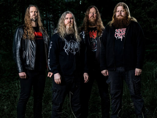 Vomitory komt in april met nieuw album en lijkt klaar voor hun optreden in Trix (Antwerpen)! + video