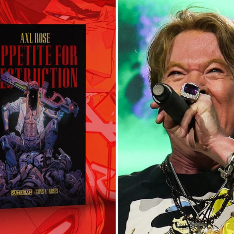 Axl Rose (Guns N' Roses) krijgt personage in een graphic novel! + video
