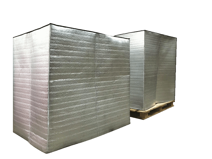 copripallet isotermico per i trasporti