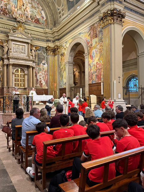 Missa d'homenatge a Josep Calderó i calopa