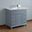 Thumbnail: Abigail Embellished 36" Grey Single Sink Vanity