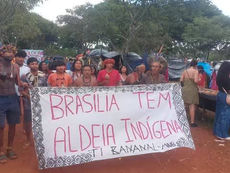 DF: Empresa com apoio do Estado invade última TI da capital; indígenas resistem