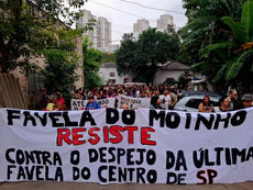SP: Avança articulação estatal para despejar moradores da última favela do centro