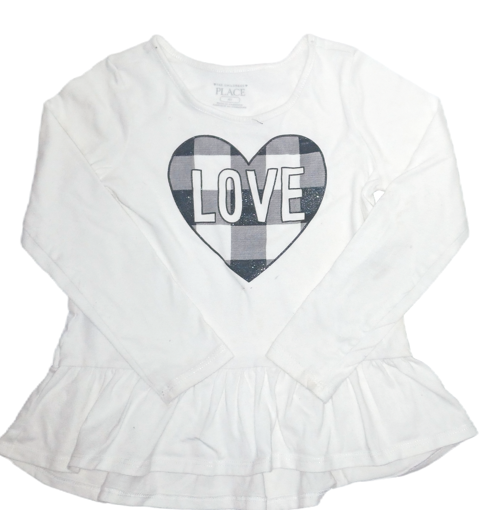 Long-Sleeve "Love" Dress