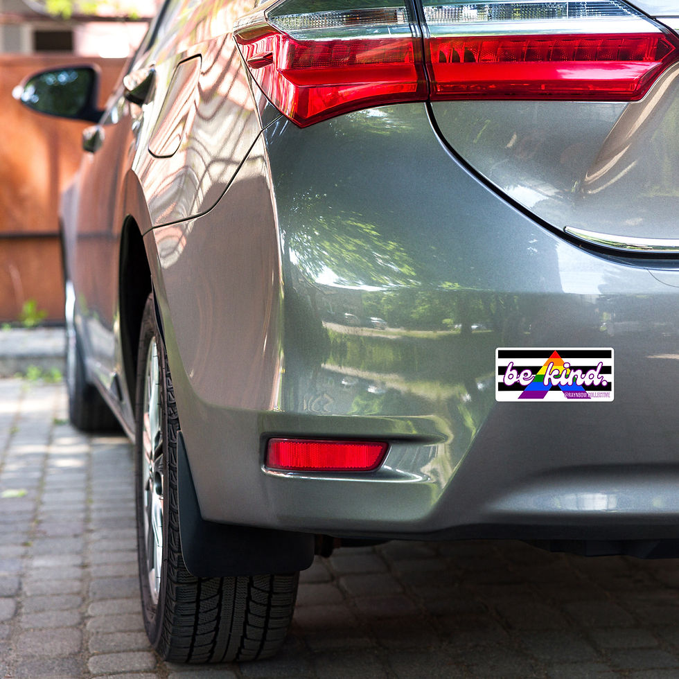 Thumbnail: Be Kind Ally Flag Sticker