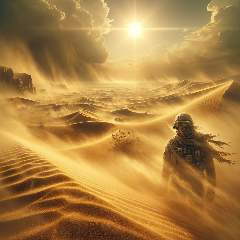 The desert never ended. It just moved inside our bodies and kept breathing