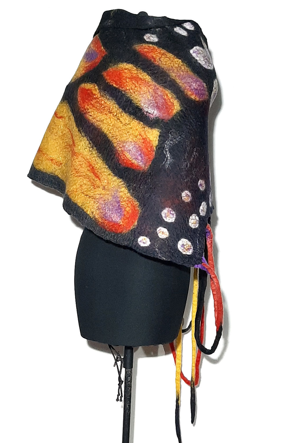 Miniatura: Cuello y chalina 'Ala de Monarca'