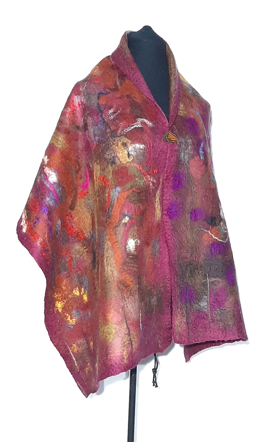 Miniatura: Chal reversible "Otoño tardío"