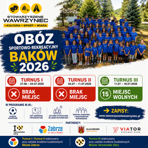 WOLNE MIEJSCE - BĄKÓW 2026