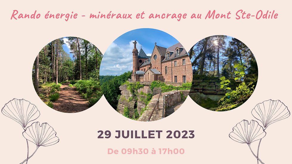 Rando énergie - Minéraux 💎 et ancrage 🌳