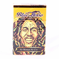 Blue Horse No Woman No Cry  uma combinação de hortelã, morango, pêra e menta