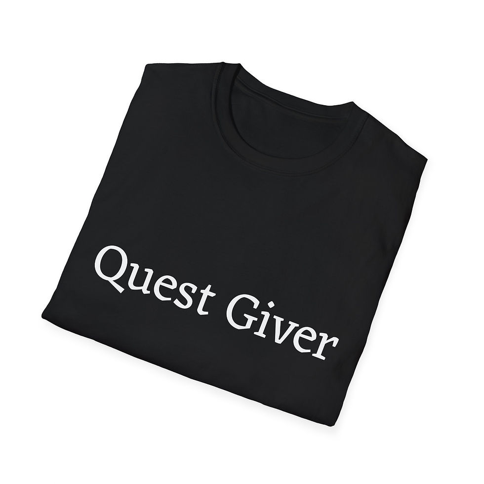Thumbnail: Quest Giver T-Shirt | RPG Gamer Roleplay Tee